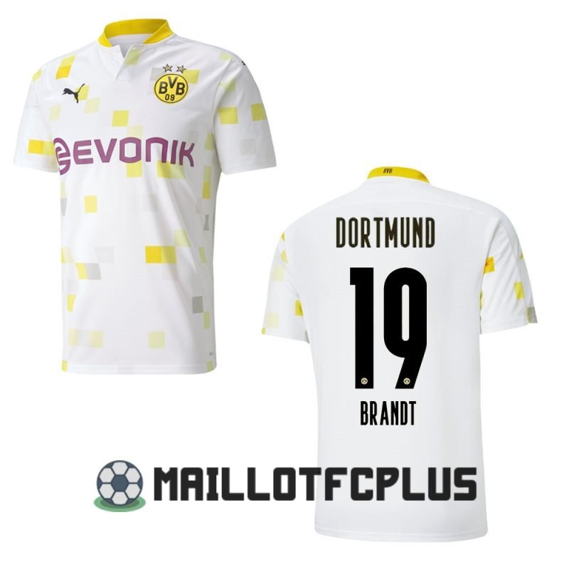 maillot 2020-2021 dortmund retro troisieme brandt