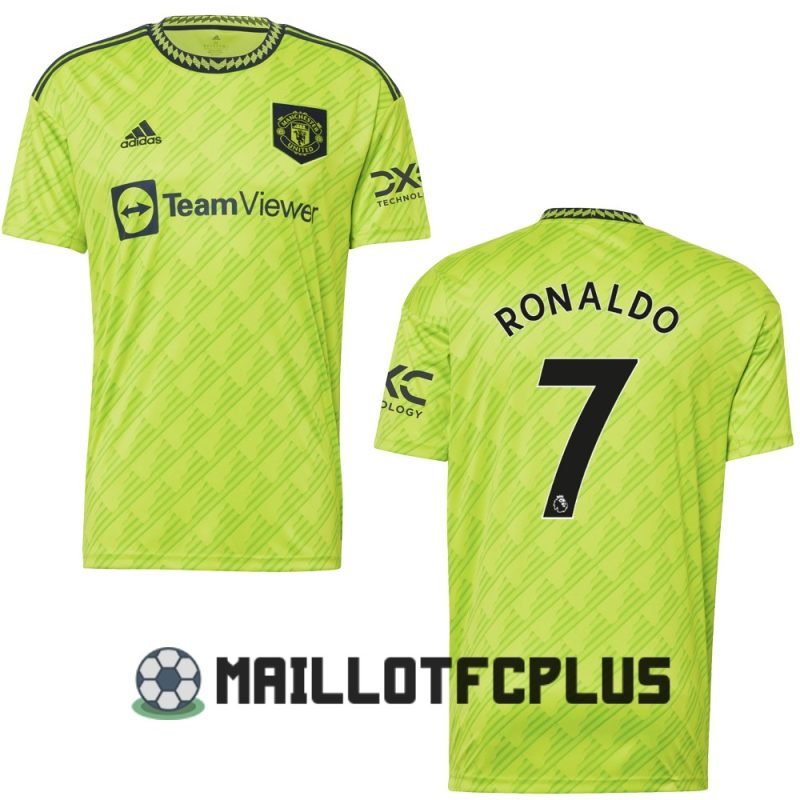 maillot 2022-2023 manchester united retro troisieme ronaldo