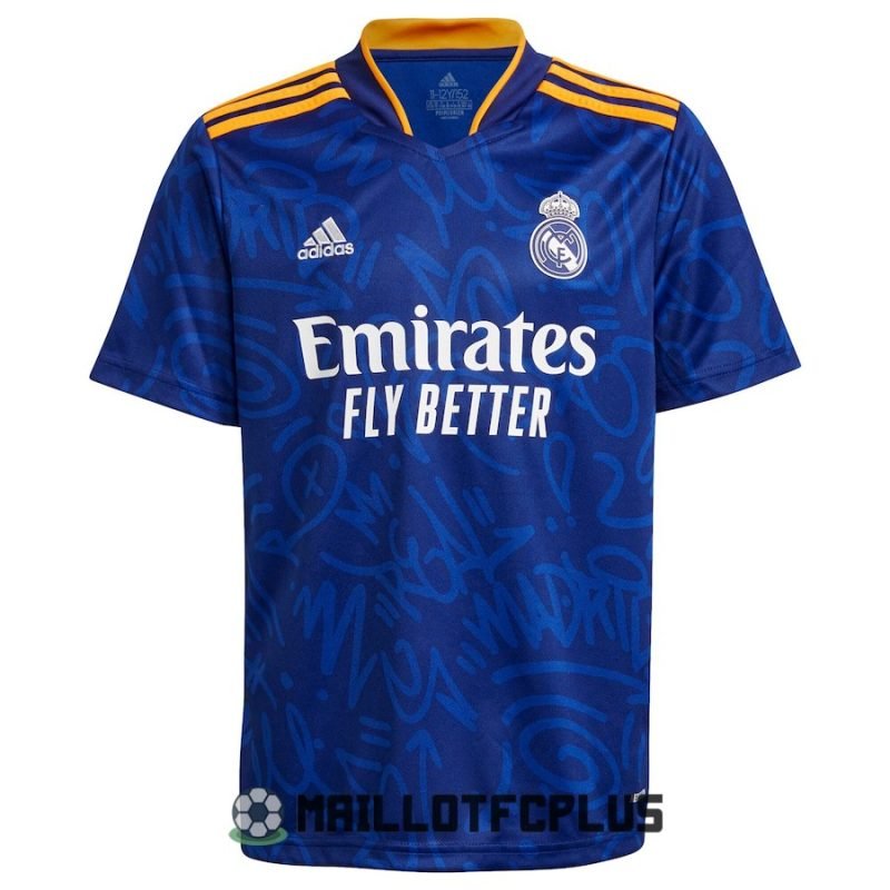 maillot 2021-2022 real madrid retro exterieur alaba – Image 2