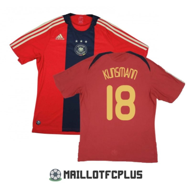 maillot 2008-2009 allemagne retro exterieur klinsmann