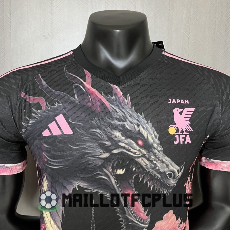 maillot 2024-2025 japon speciale joueur noir rose dragon – Image 4