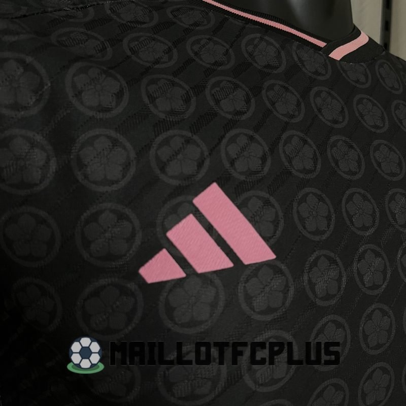 maillot 2024-2025 japon speciale joueur noir rose – Image 2